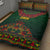 Cinco de Mayo 2024 Quilt Bed Set Mexican Folk Pattern - Wonder Print Shop
