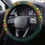 Cinco de Mayo 2024 Steering Wheel Cover Mexican Folk Pattern - Wonder Print Shop