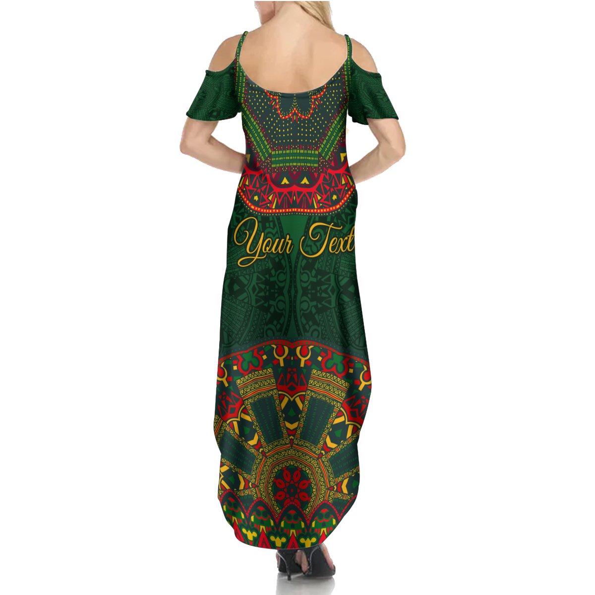 Cinco de Mayo 2024 Summer Maxi Dress Mexican Folk Pattern - Wonder Print Shop