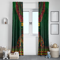 Cinco de Mayo 2024 Window Curtain Mexican Folk Pattern - Wonder Print Shop