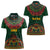 Cinco de Mayo 2024 Women Polo Shirt Mexican Folk Pattern - Wonder Print Shop