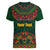 Cinco de Mayo 2024 Women V Neck T Shirt Mexican Folk Pattern - Wonder Print Shop