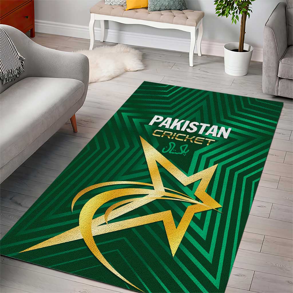Pakistan Cricket Area Rug The Boys In Green