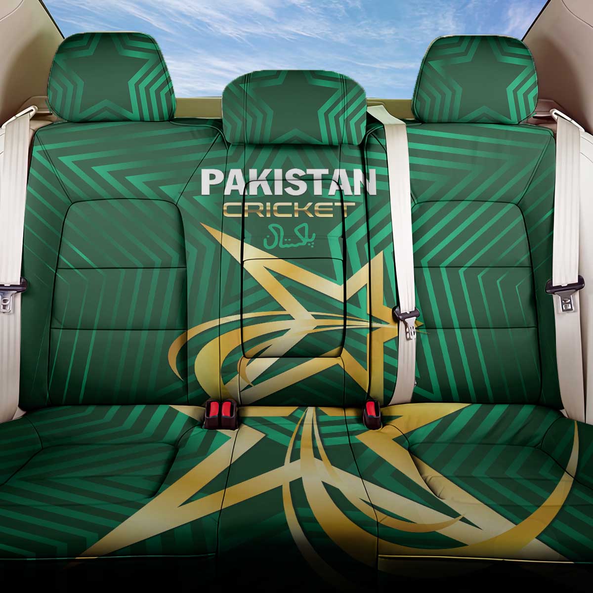 Pakistan Cricket Back Car Seat Cover The Boys In Green