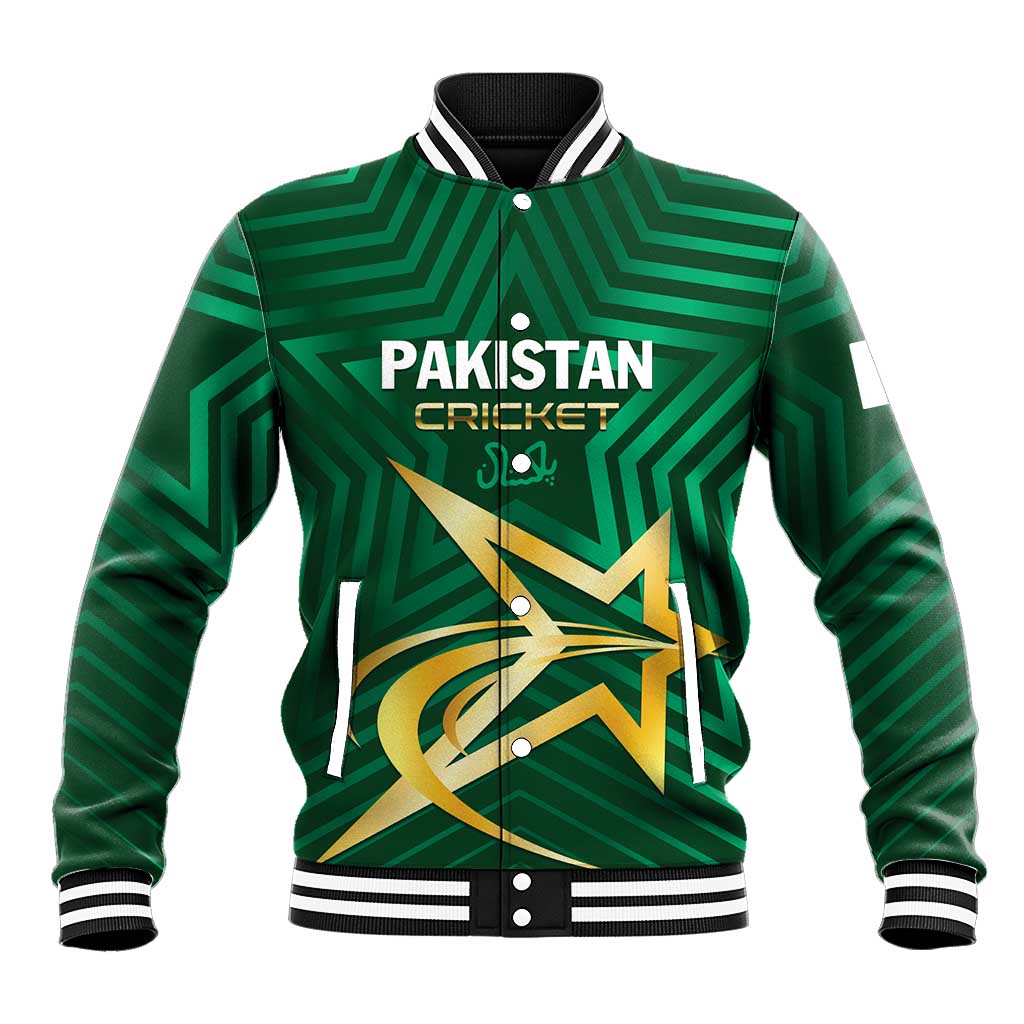 Custom Pakistan Cricket Baseball Jacket The Boys In Green