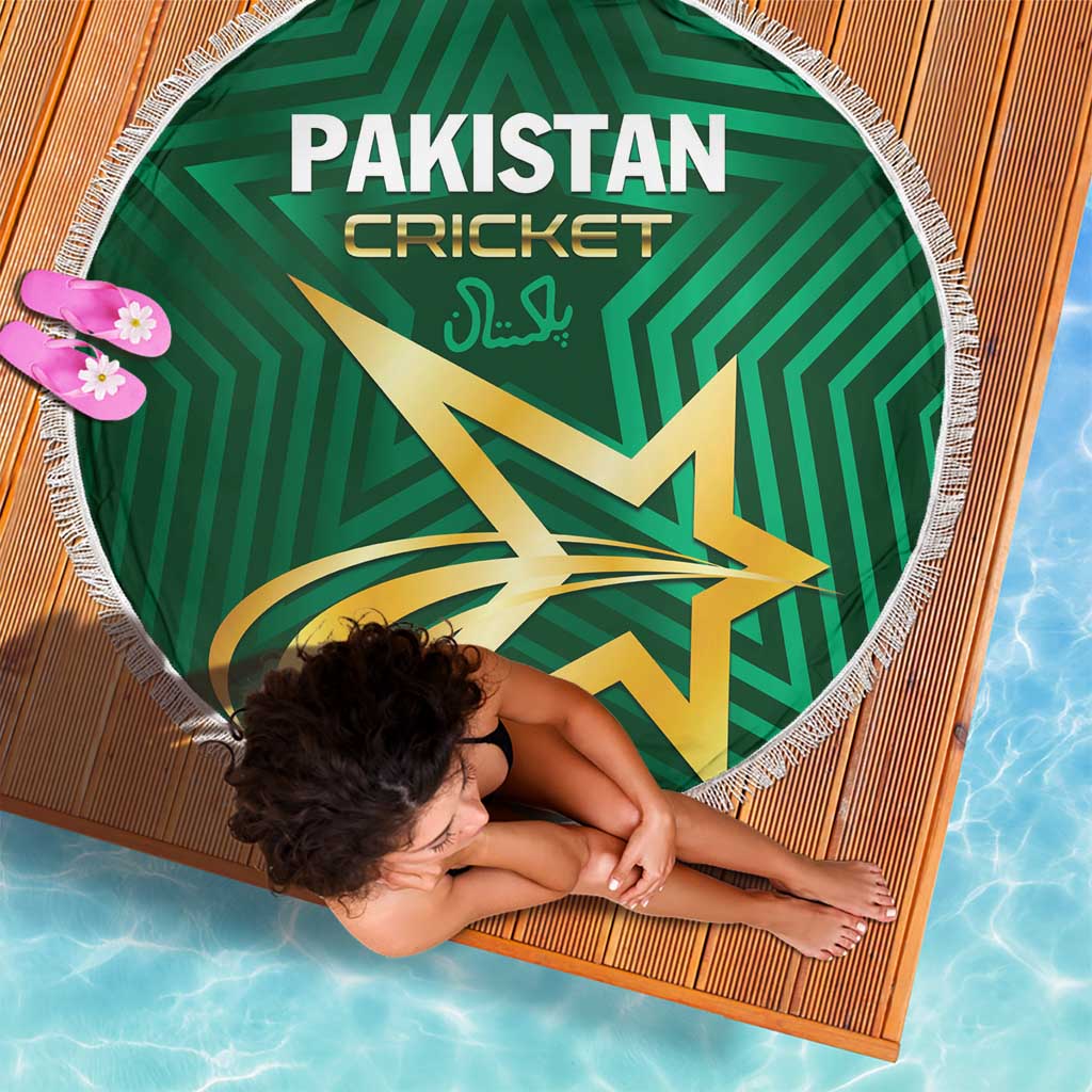 Pakistan Cricket Beach Blanket The Boys In Green