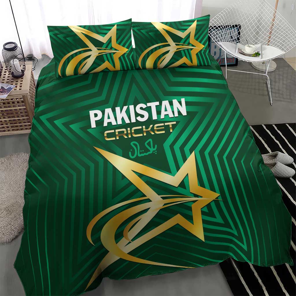 Pakistan Cricket Bedding Set The Boys In Green