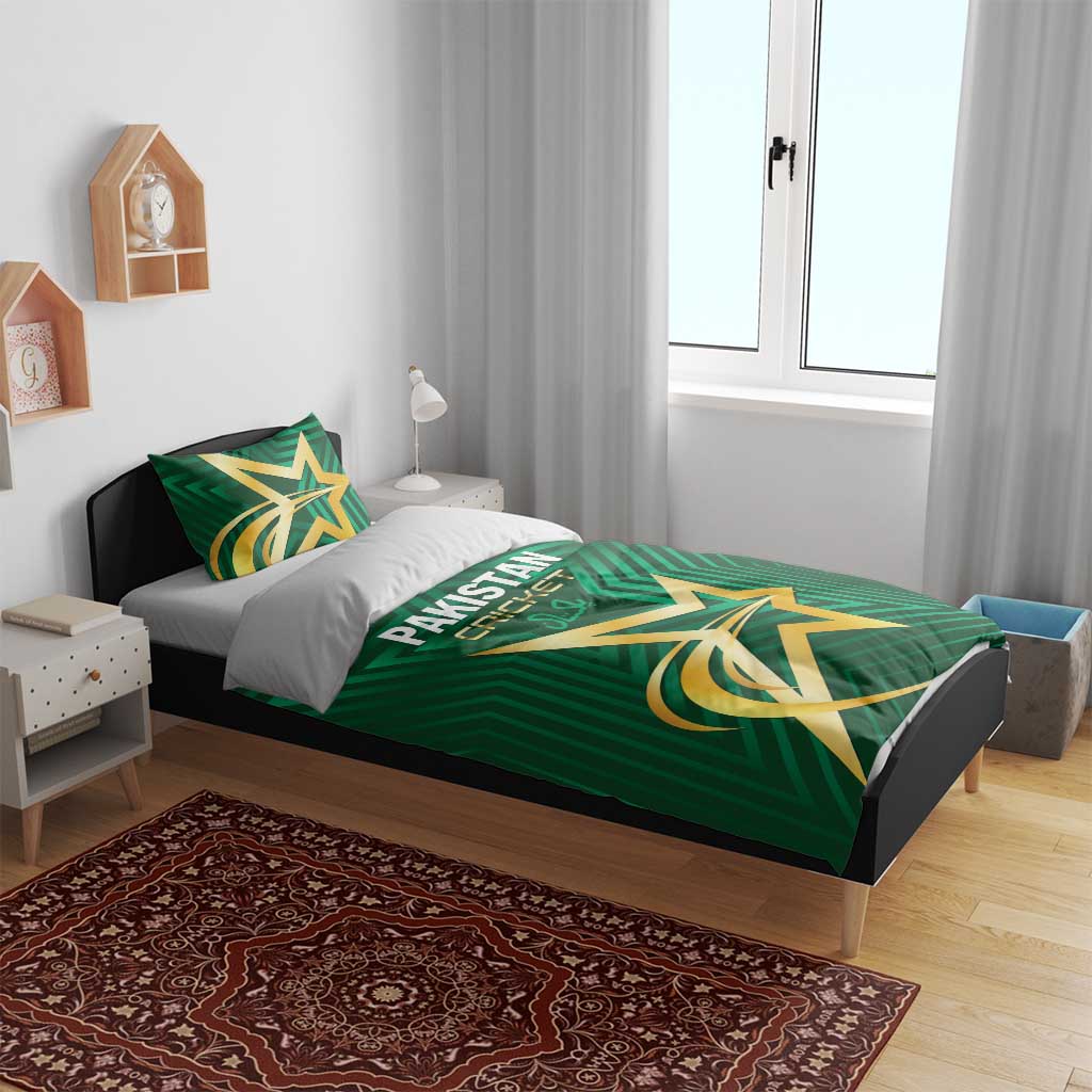 Pakistan Cricket Bedding Set The Boys In Green
