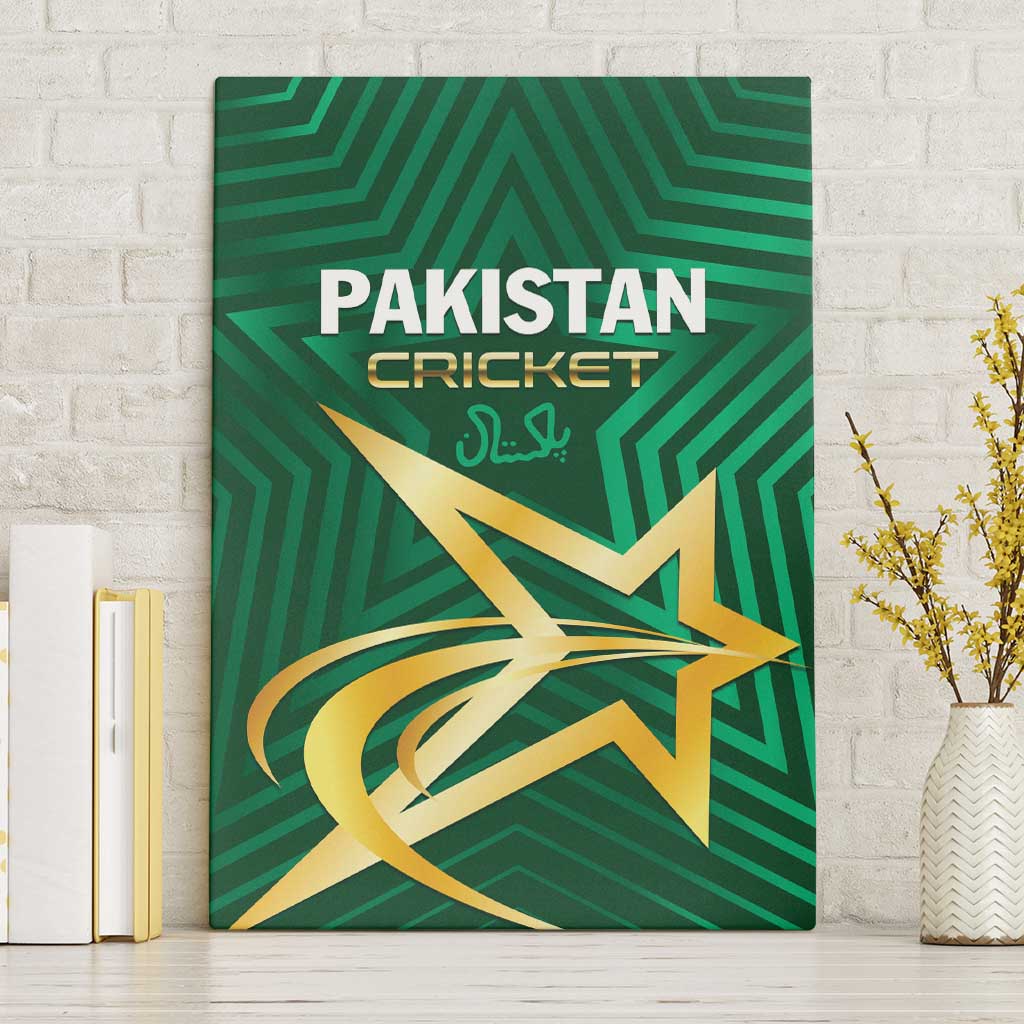 Pakistan Cricket Canvas Wall Art The Boys In Green