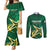 Custom Pakistan Cricket Couples Matching Mermaid Dress and Long Sleeve Button Shirt The Boys In Green