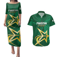 Custom Pakistan Cricket Couples Matching Puletasi and Hawaiian Shirt The Boys In Green