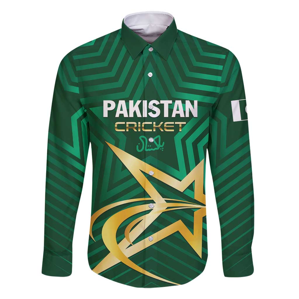 Custom Pakistan Cricket Family Matching Long Sleeve Bodycon Dress and Hawaiian Shirt The Boys In Green