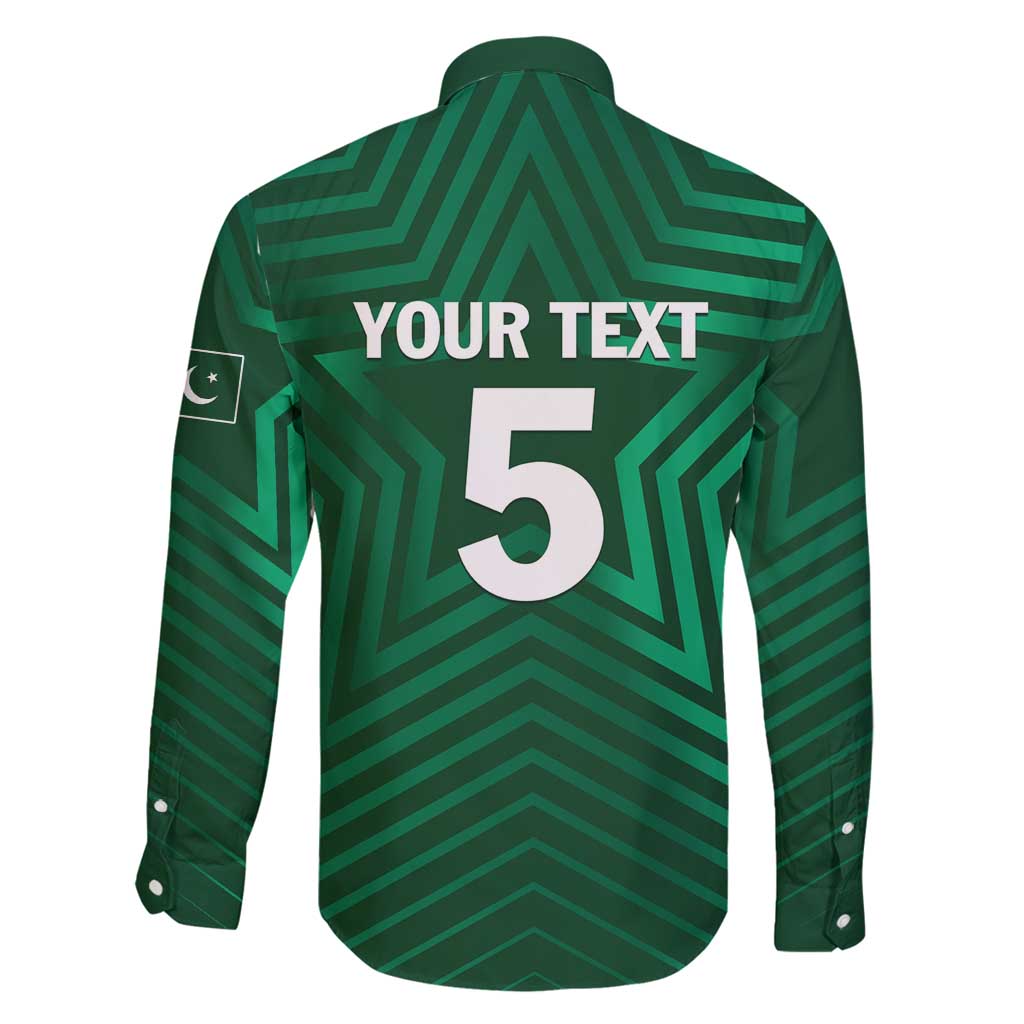Custom Pakistan Cricket Family Matching Long Sleeve Bodycon Dress and Hawaiian Shirt The Boys In Green