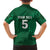 Custom Pakistan Cricket Family Matching Off Shoulder Short Dress and Hawaiian Shirt The Boys In Green