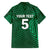Custom Pakistan Cricket Family Matching Short Sleeve Bodycon Dress and Hawaiian Shirt The Boys In Green
