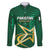 Custom Pakistan Cricket Family Matching Short Sleeve Bodycon Dress and Hawaiian Shirt The Boys In Green