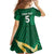 Custom Pakistan Cricket Family Matching Summer Maxi Dress and Hawaiian Shirt The Boys In Green