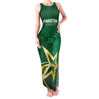 Custom Pakistan Cricket Family Matching Tank Maxi Dress and Hawaiian Shirt The Boys In Green