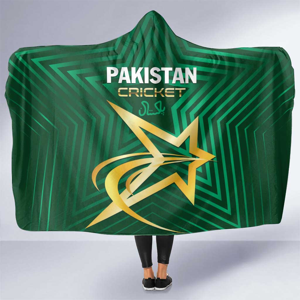 Pakistan Cricket Hooded Blanket The Boys In Green