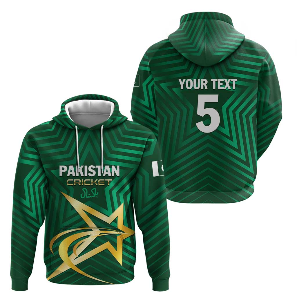 Custom Pakistan Cricket Hoodie The Boys In Green