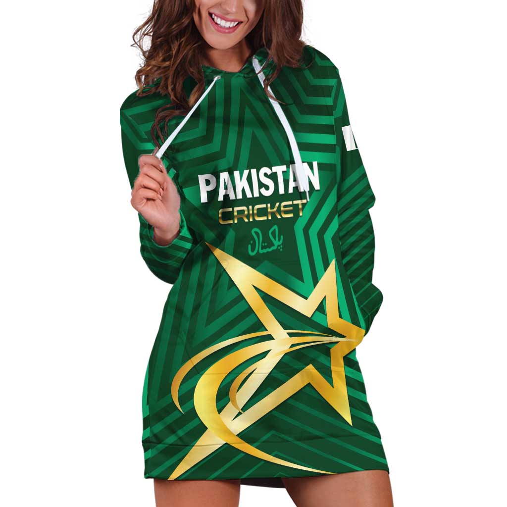 Custom Pakistan Cricket Hoodie Dress The Boys In Green