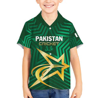 Custom Pakistan Cricket Kid Hawaiian Shirt The Boys In Green