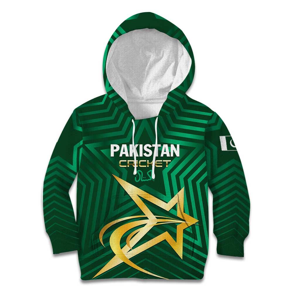 Custom Pakistan Cricket Kid Hoodie The Boys In Green