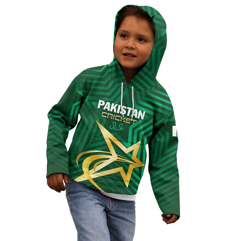 Custom Pakistan Cricket Kid Hoodie The Boys In Green
