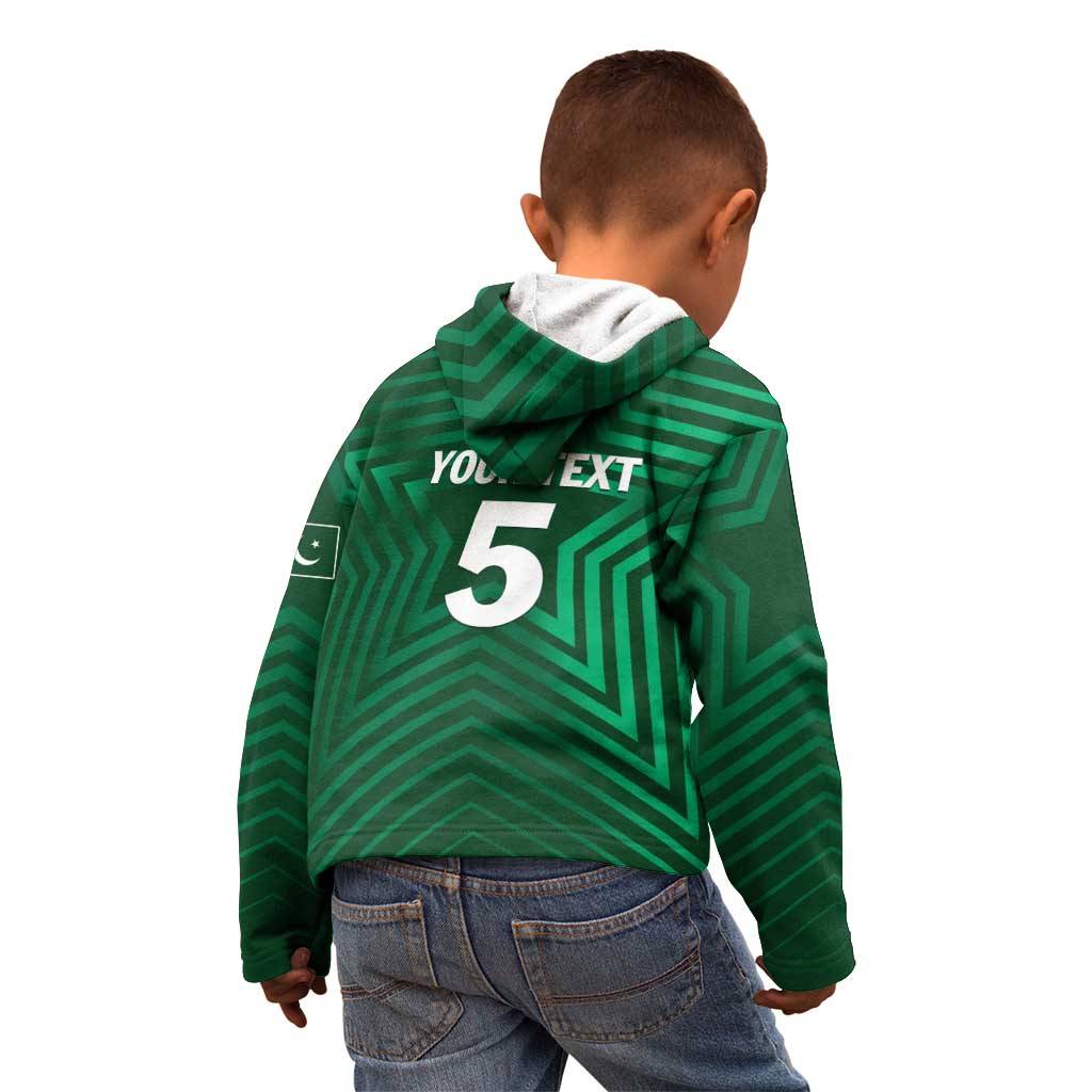 Custom Pakistan Cricket Kid Hoodie The Boys In Green