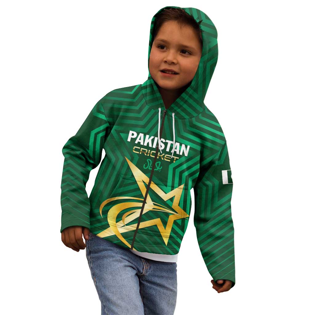 Custom Pakistan Cricket Kid Hoodie The Boys In Green