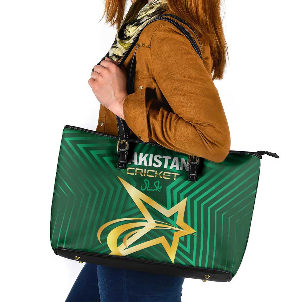 Pakistan Cricket Leather Tote Bag The Boys In Green