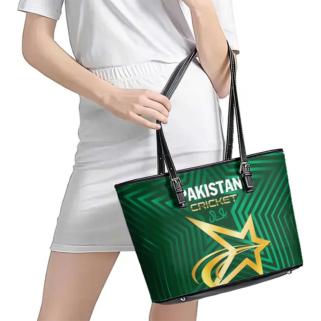 Pakistan Cricket Leather Tote Bag The Boys In Green