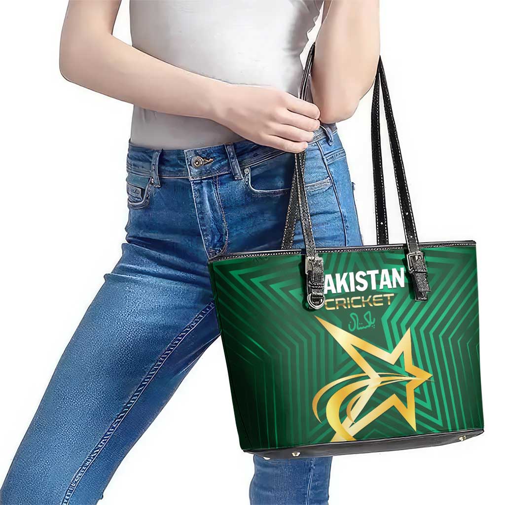 Pakistan Cricket Leather Tote Bag The Boys In Green