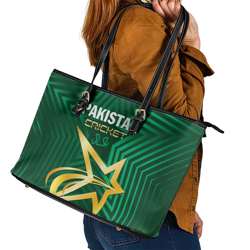Pakistan Cricket Leather Tote Bag The Boys In Green