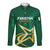 Custom Pakistan Cricket Long Sleeve Button Shirt The Boys In Green