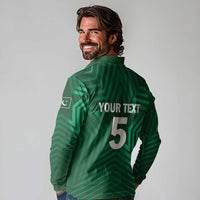 Custom Pakistan Cricket Long Sleeve Polo Shirt The Boys In Green