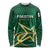 Custom Pakistan Cricket Long Sleeve Shirt The Boys In Green