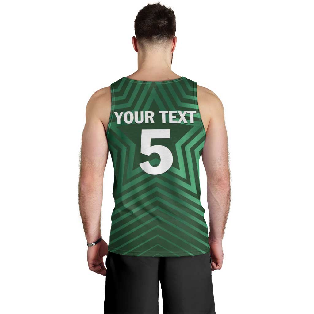 Custom Pakistan Cricket Men Tank Top The Boys In Green