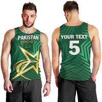 Custom Pakistan Cricket Men Tank Top The Boys In Green