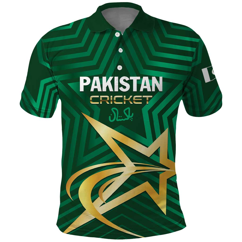 Custom Pakistan Cricket Polo Shirt The Boys In Green