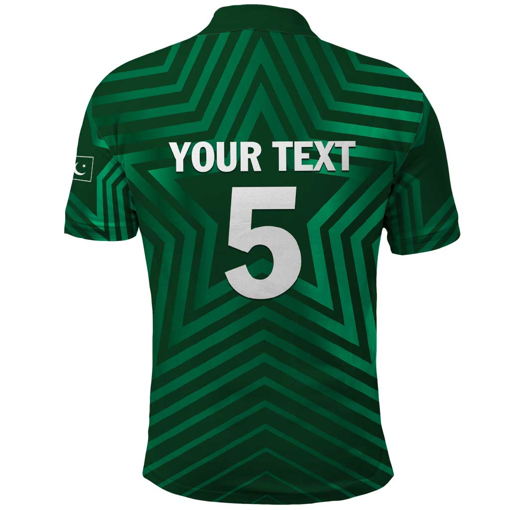 Custom Pakistan Cricket Polo Shirt The Boys In Green