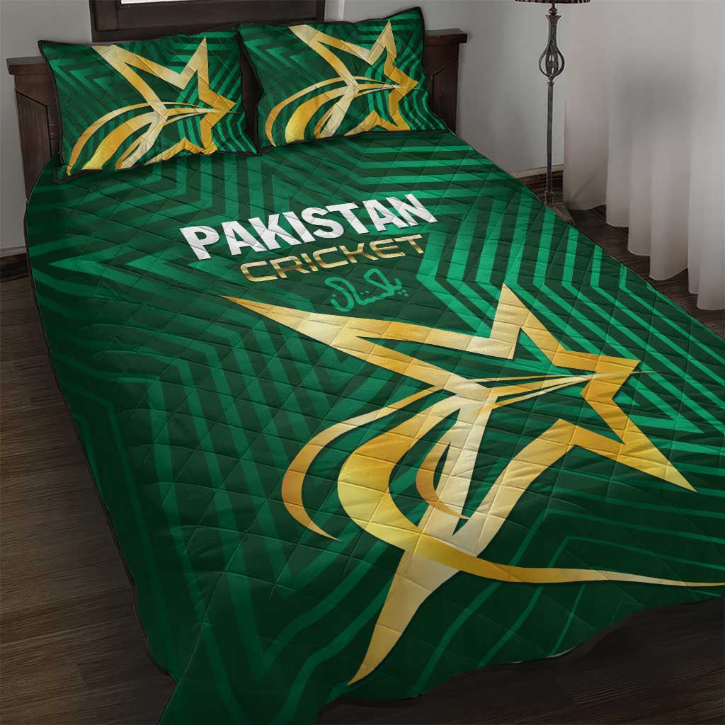 Pakistan Cricket Quilt Bed Set The Boys In Green