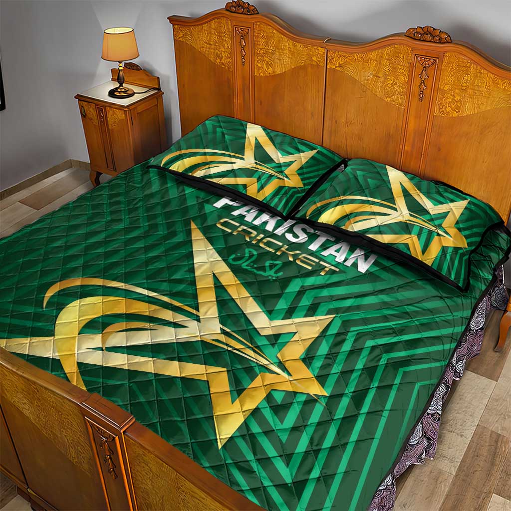 Pakistan Cricket Quilt Bed Set The Boys In Green