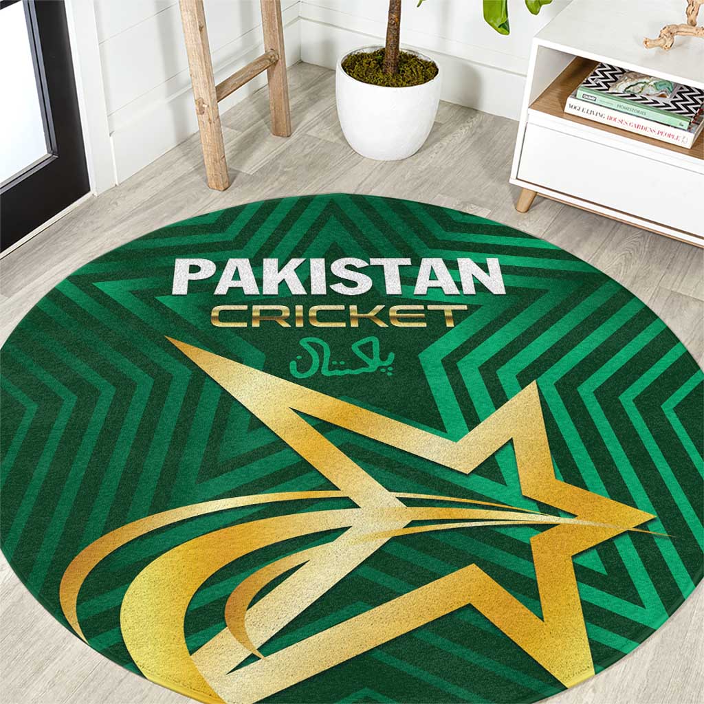 Pakistan Cricket Round Carpet The Boys In Green