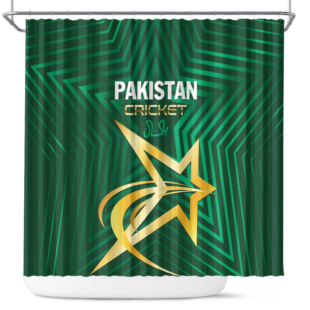 Pakistan Cricket Shower Curtain The Boys In Green