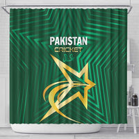 Pakistan Cricket Shower Curtain The Boys In Green