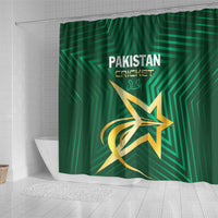 Pakistan Cricket Shower Curtain The Boys In Green