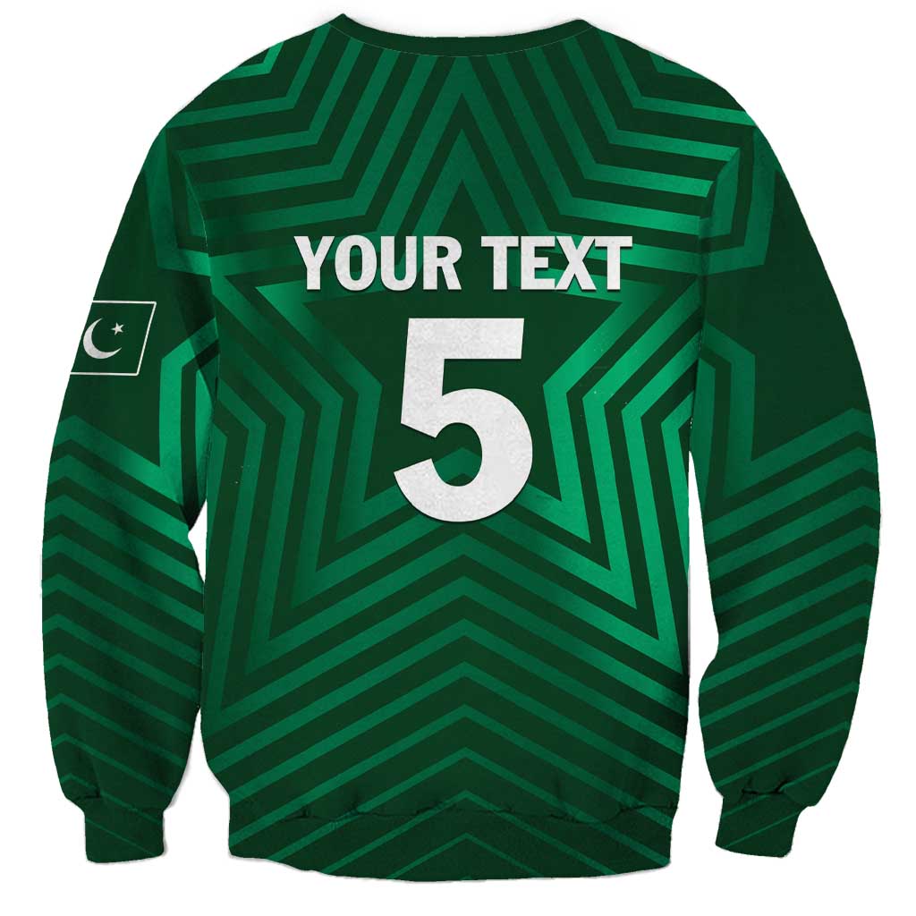 Custom Pakistan Cricket Sweatshirt The Boys In Green