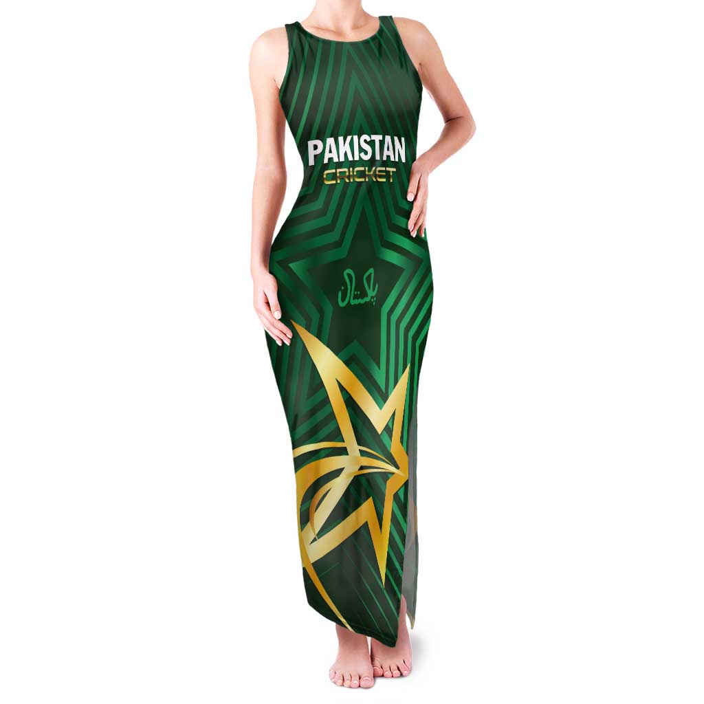 Custom Pakistan Cricket Tank Maxi Dress The Boys In Green