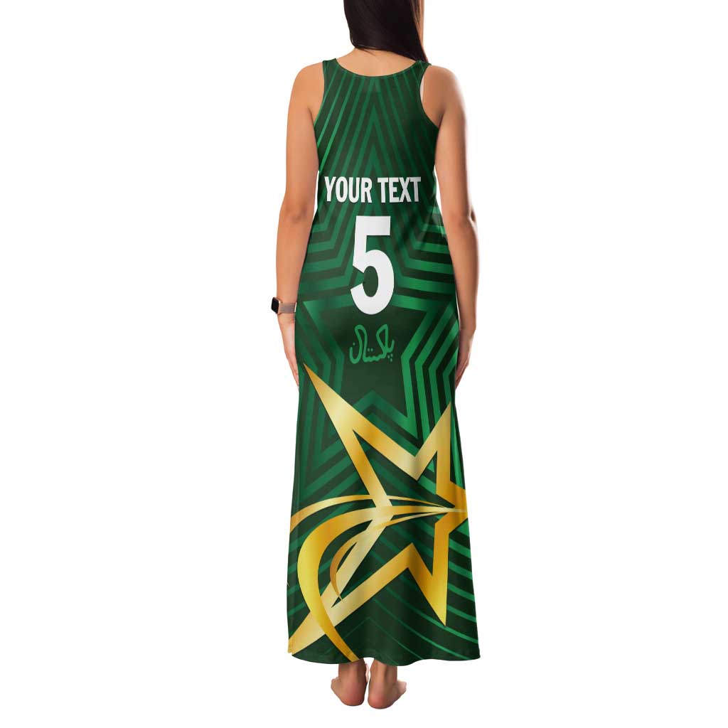 Custom Pakistan Cricket Tank Maxi Dress The Boys In Green